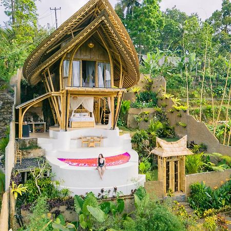 Danaswari Bali Bamboo House Selat Exterior foto
