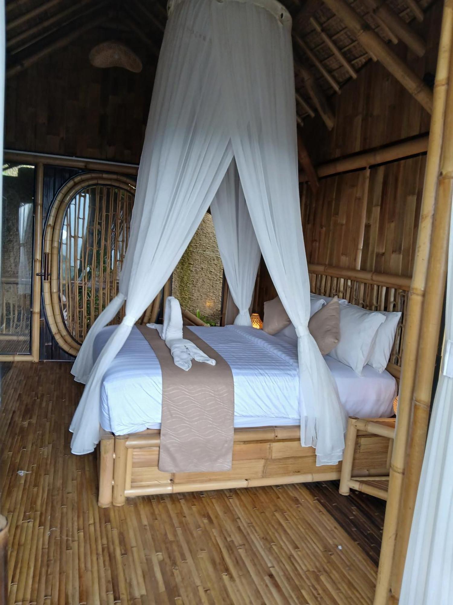 Danaswari Bali Bamboo House Selat Exterior foto