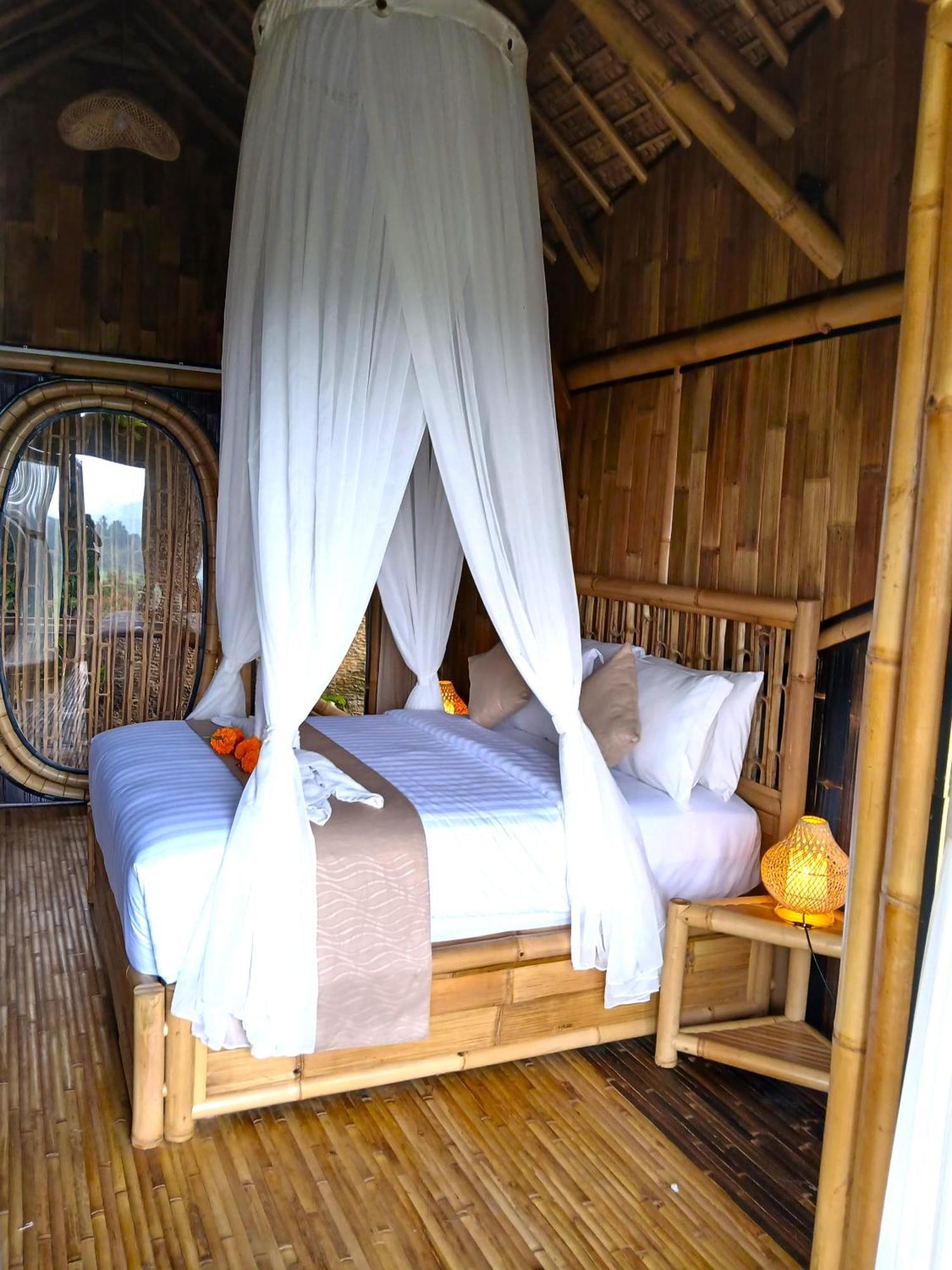 Danaswari Bali Bamboo House Selat Exterior foto