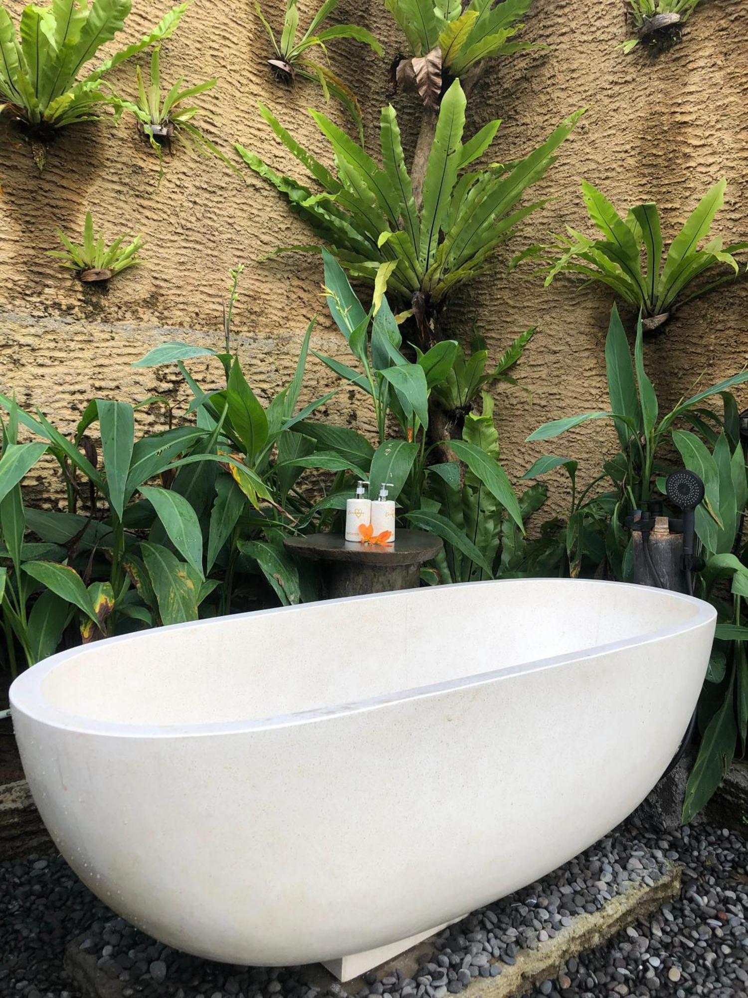 Danaswari Bali Bamboo House Selat Exterior foto