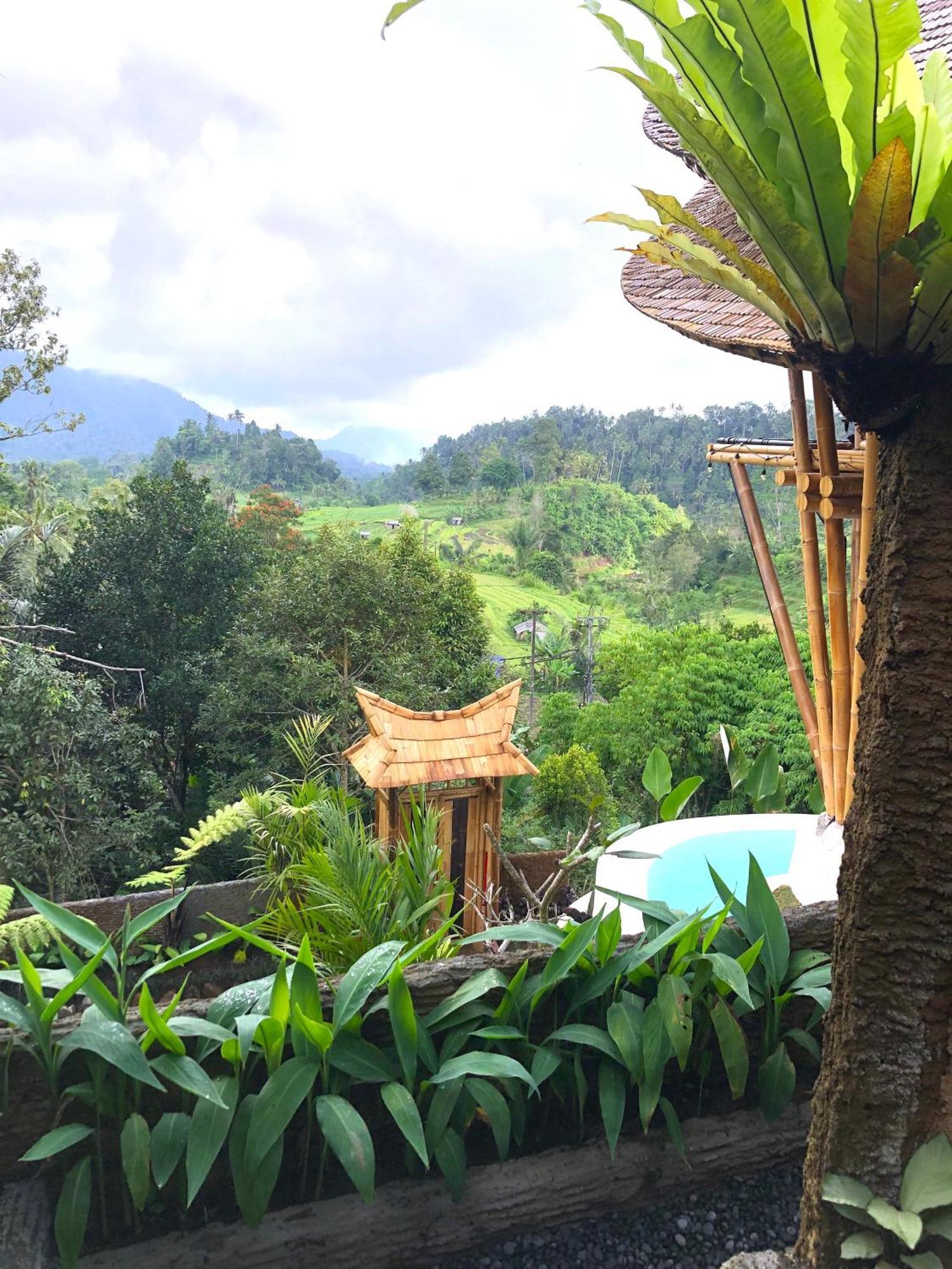 Danaswari Bali Bamboo House Selat Exterior foto