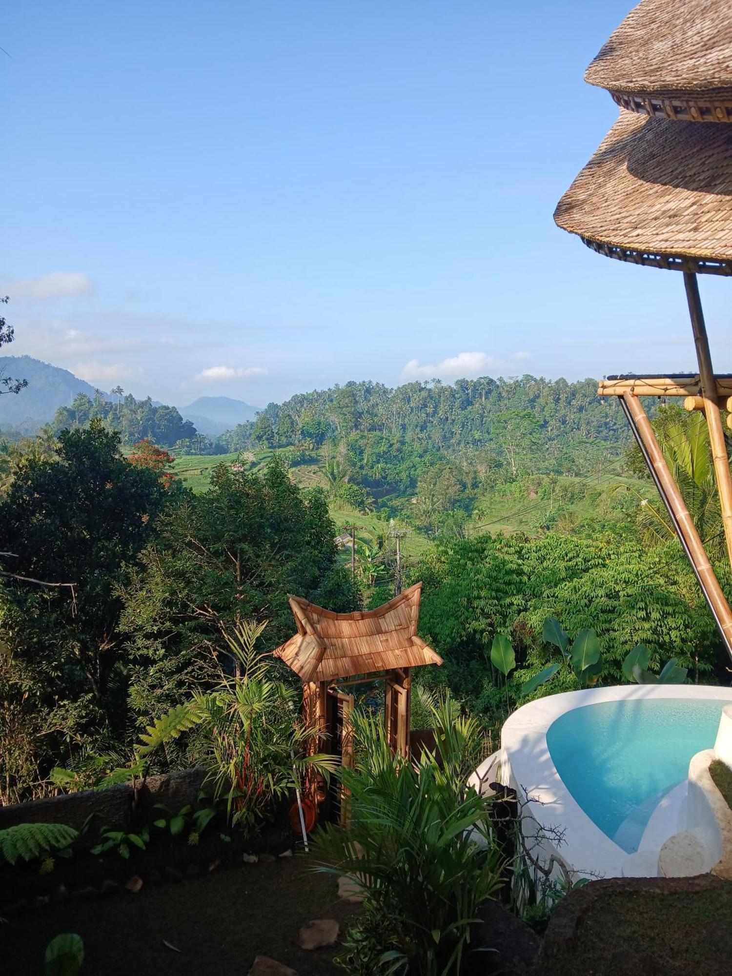 Danaswari Bali Bamboo House Selat Exterior foto