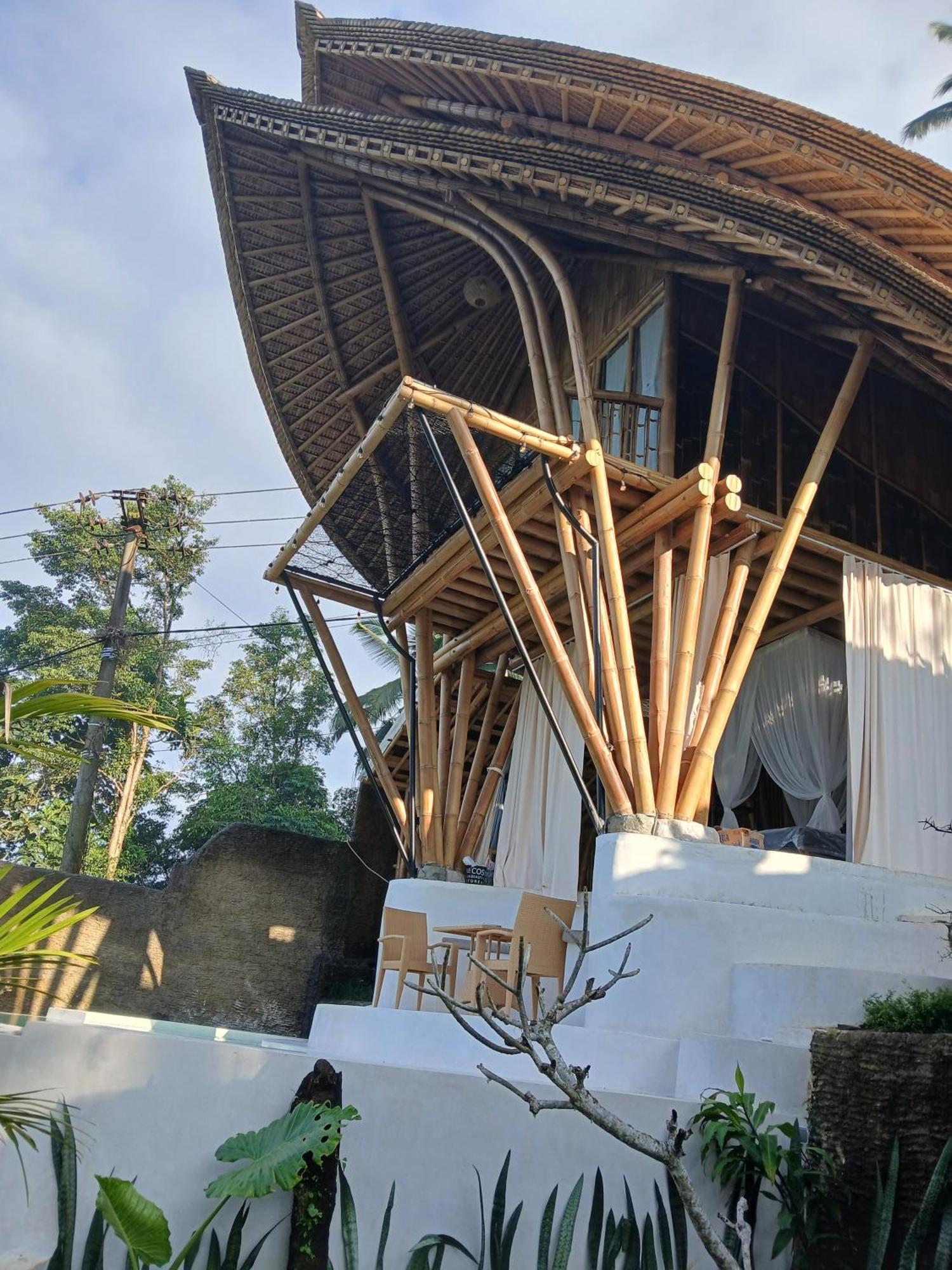 Danaswari Bali Bamboo House Selat Exterior foto