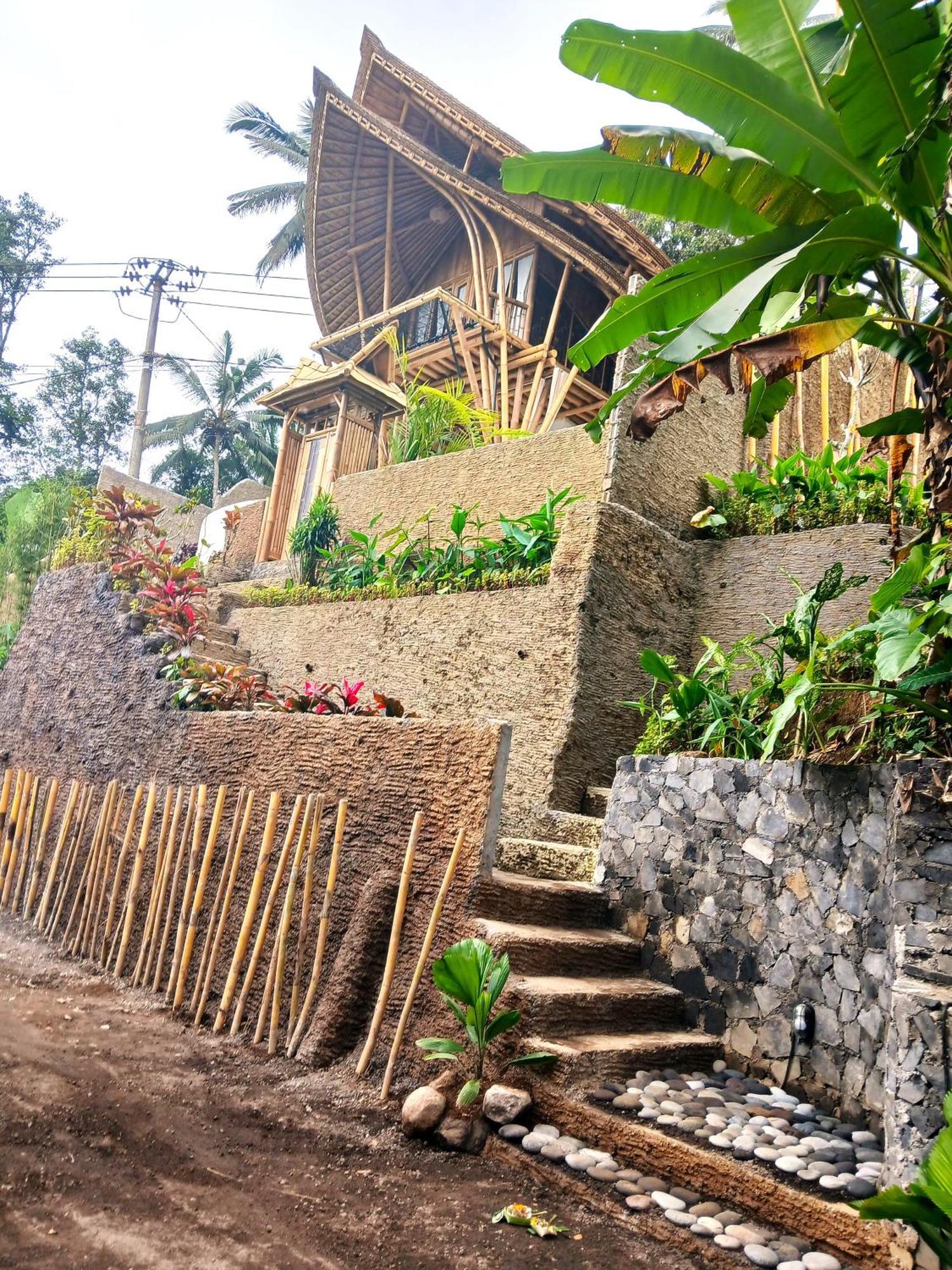 Danaswari Bali Bamboo House Selat Exterior foto