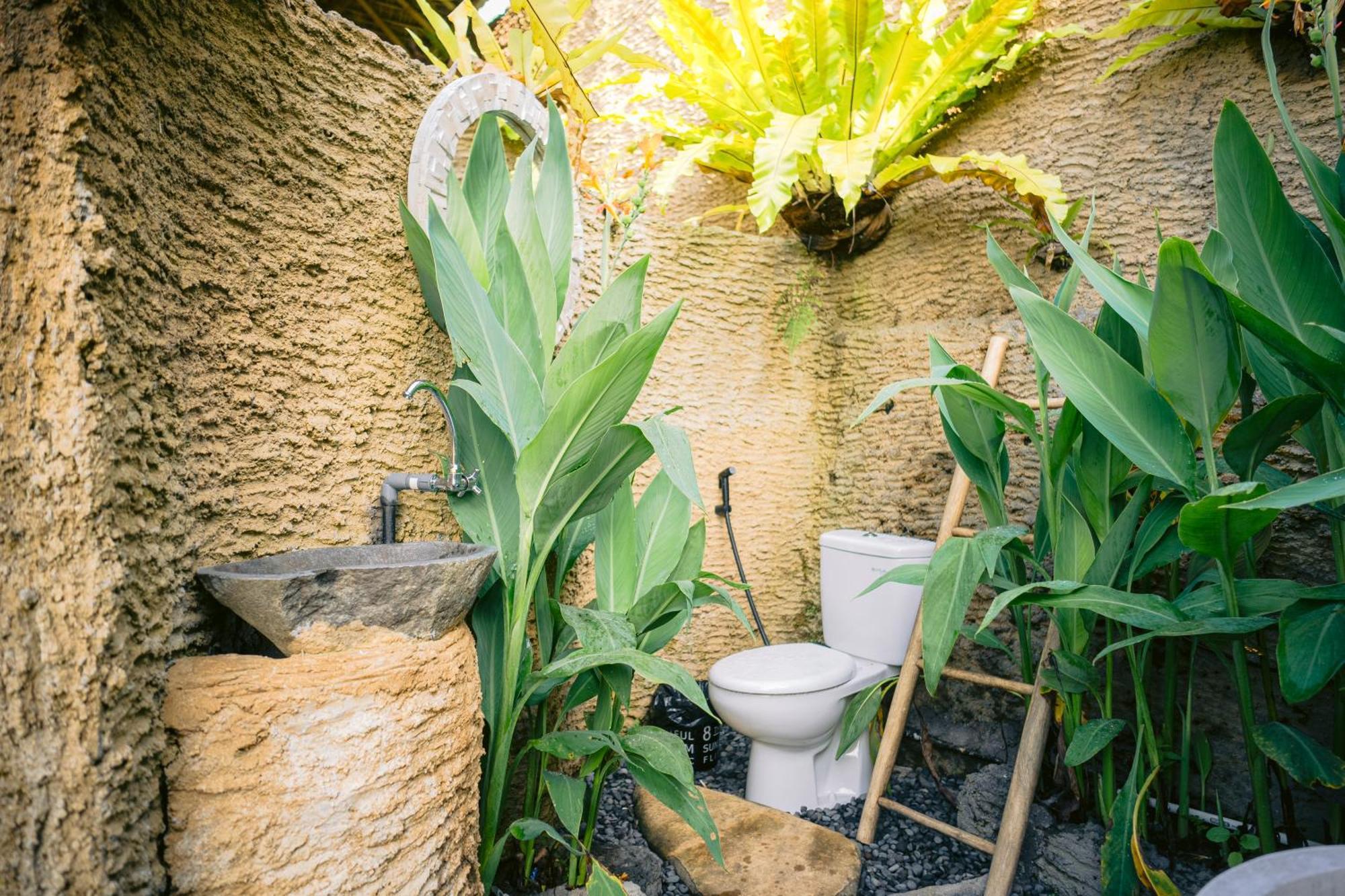 Danaswari Bali Bamboo House Selat Exterior foto